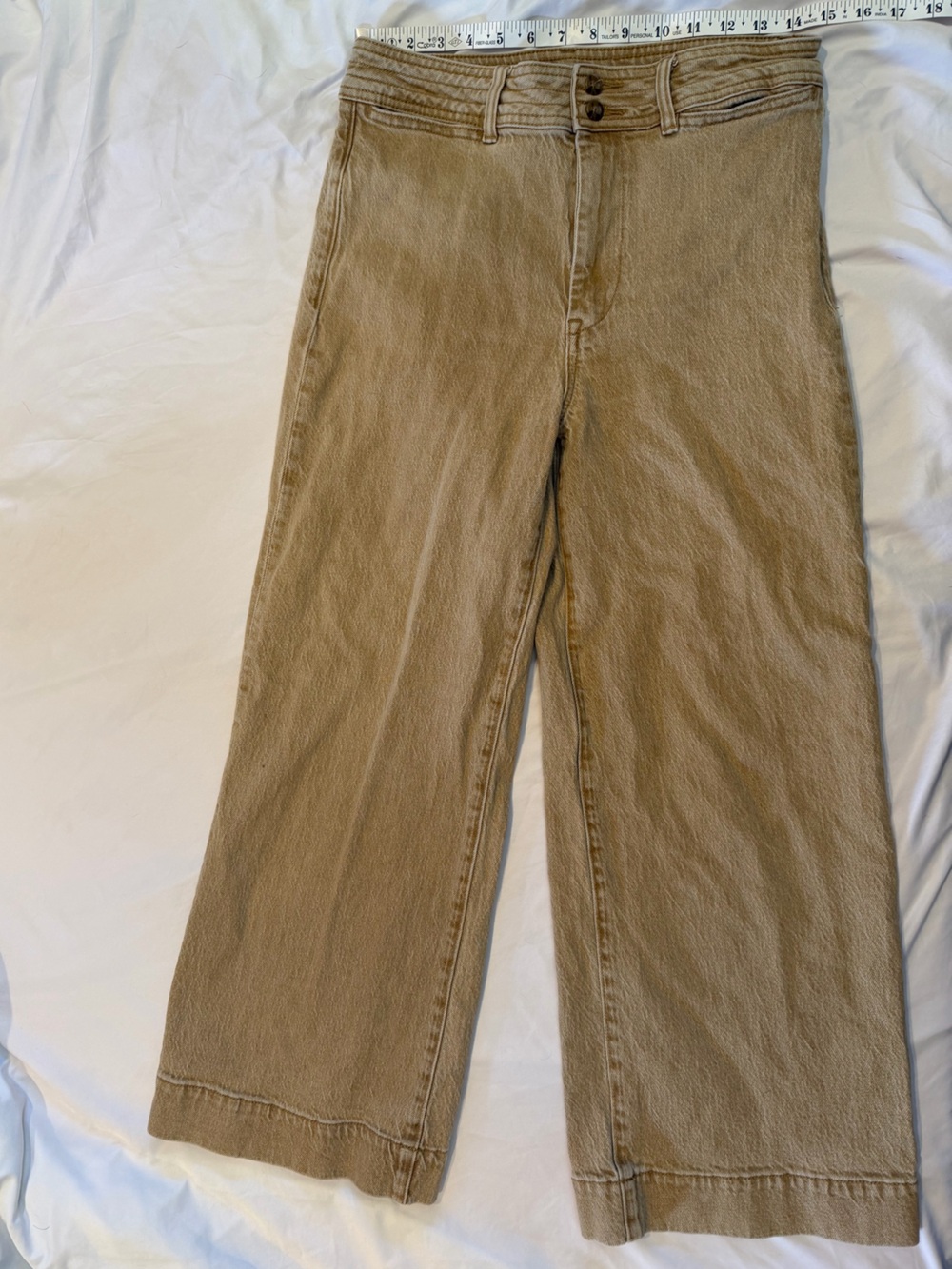 Faherty Women’s Sailor Wide Leg Jeans 30